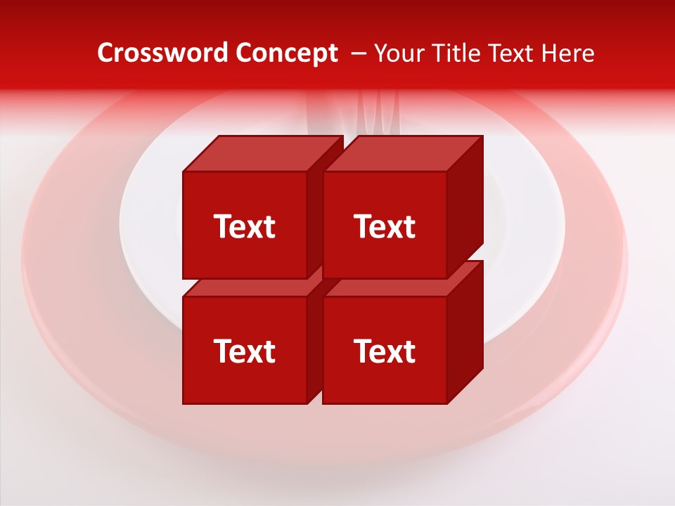 Teaspoon Setting Bistro PowerPoint Template