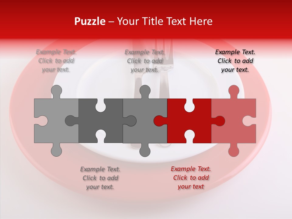 Teaspoon Setting Bistro PowerPoint Template