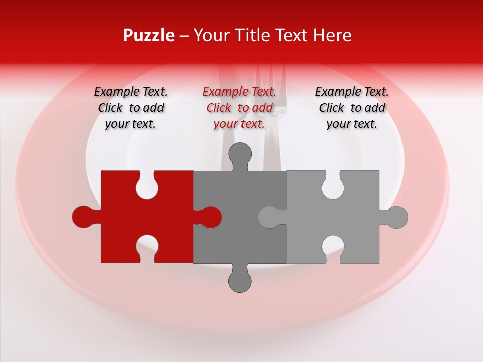 Teaspoon Setting Bistro PowerPoint Template