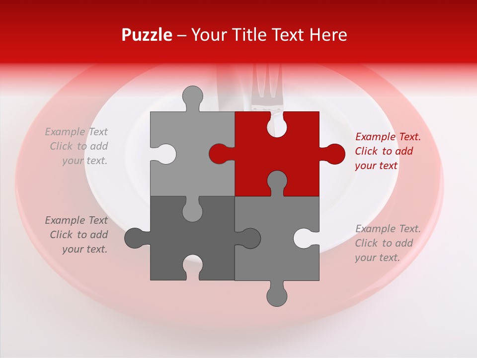 Teaspoon Setting Bistro PowerPoint Template