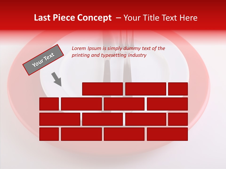 Teaspoon Setting Bistro PowerPoint Template