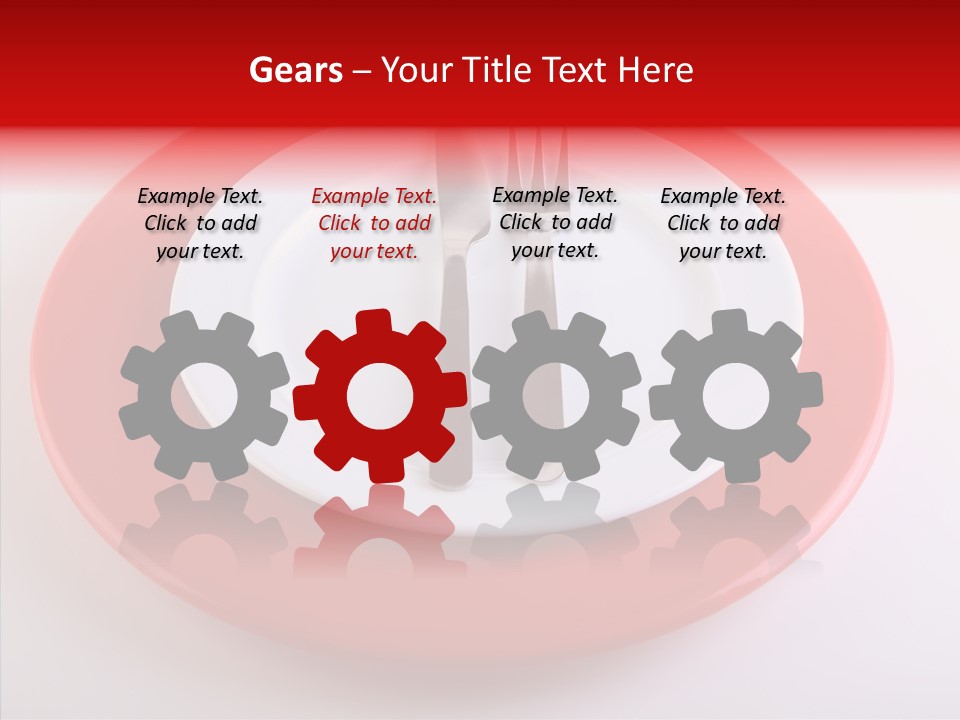 Teaspoon Setting Bistro PowerPoint Template