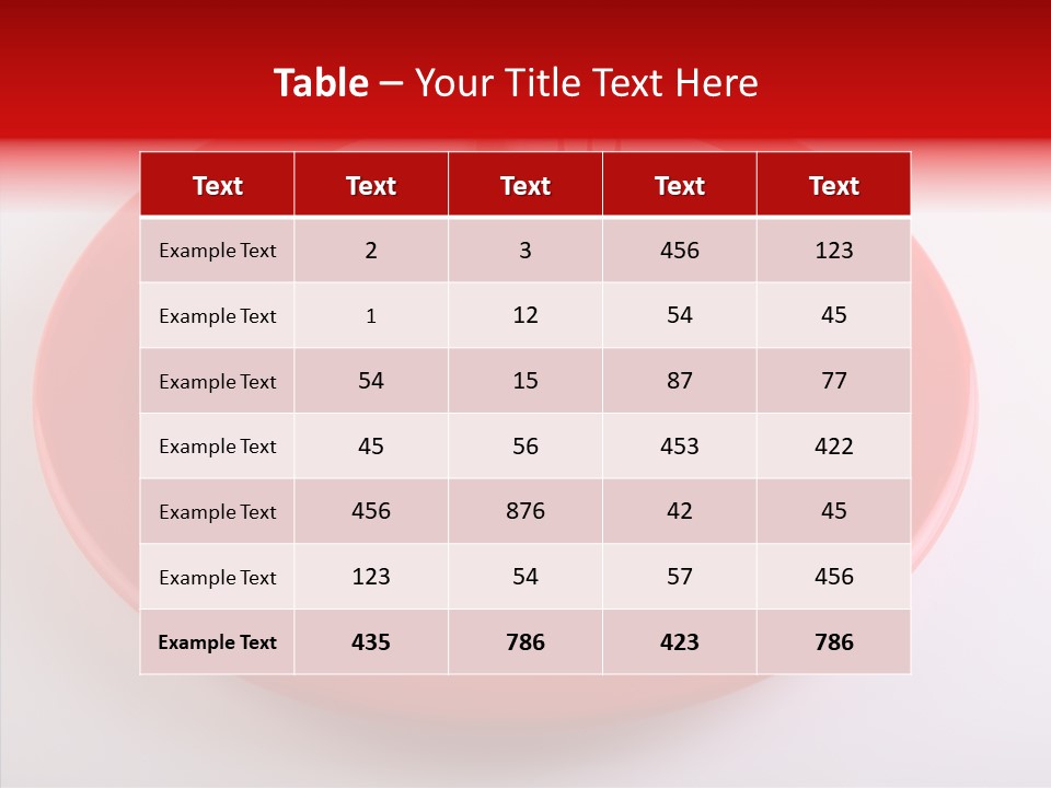 Teaspoon Setting Bistro PowerPoint Template