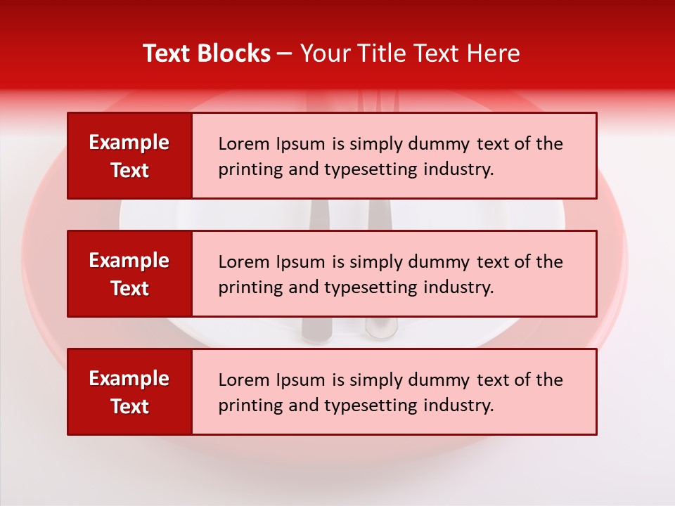 Teaspoon Setting Bistro PowerPoint Template