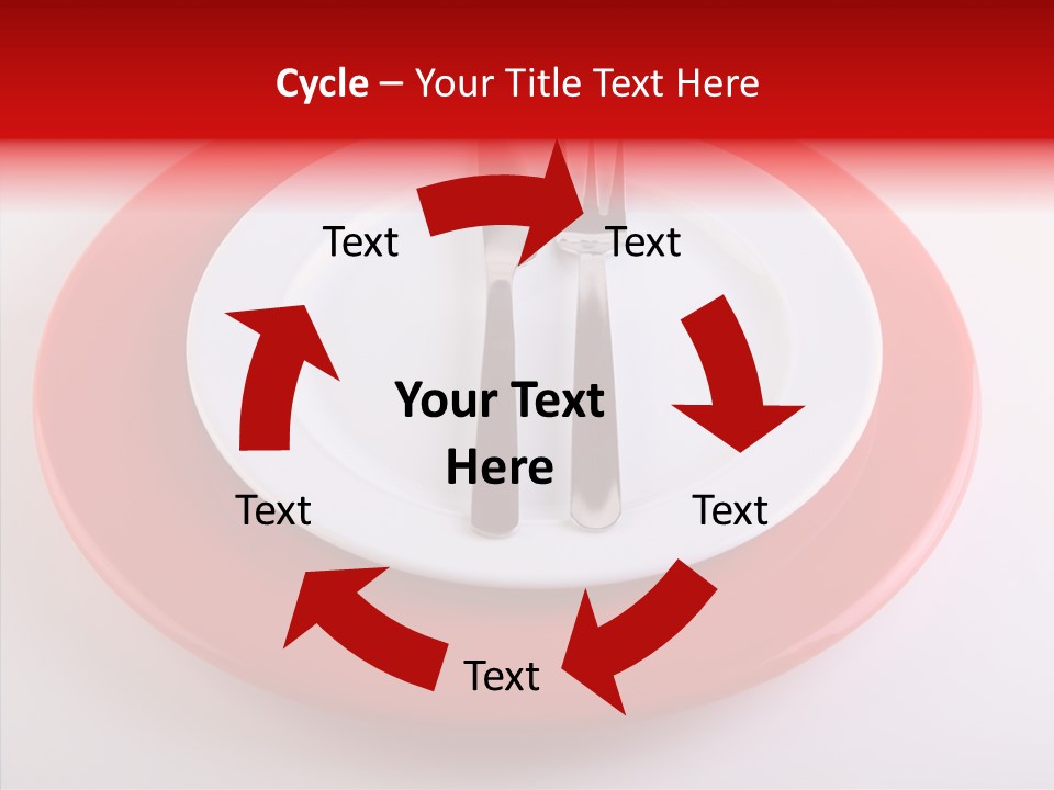 Teaspoon Setting Bistro PowerPoint Template