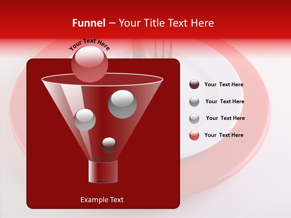 Teaspoon Setting Bistro PowerPoint Template