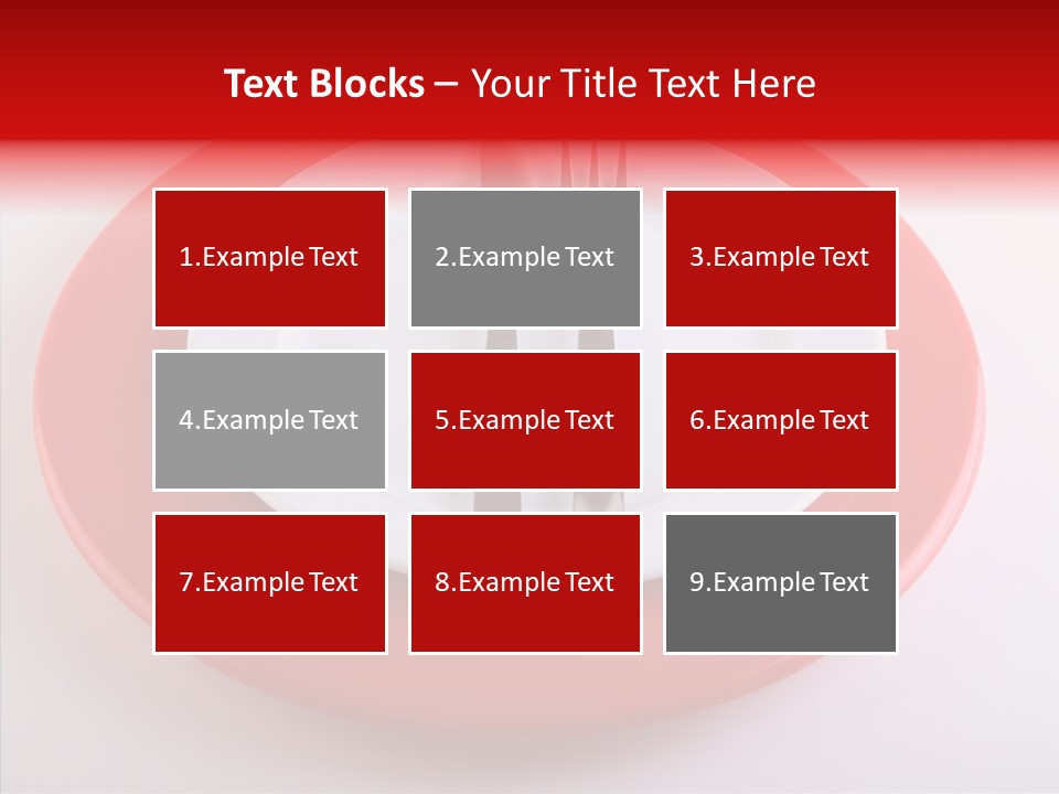 Teaspoon Setting Bistro PowerPoint Template