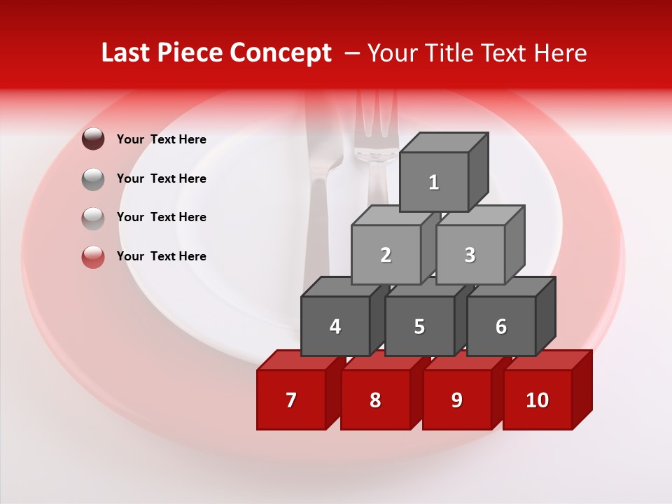 Teaspoon Setting Bistro PowerPoint Template