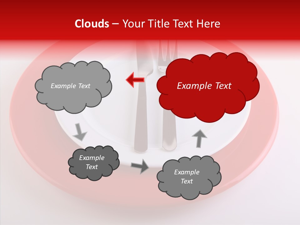 Teaspoon Setting Bistro PowerPoint Template