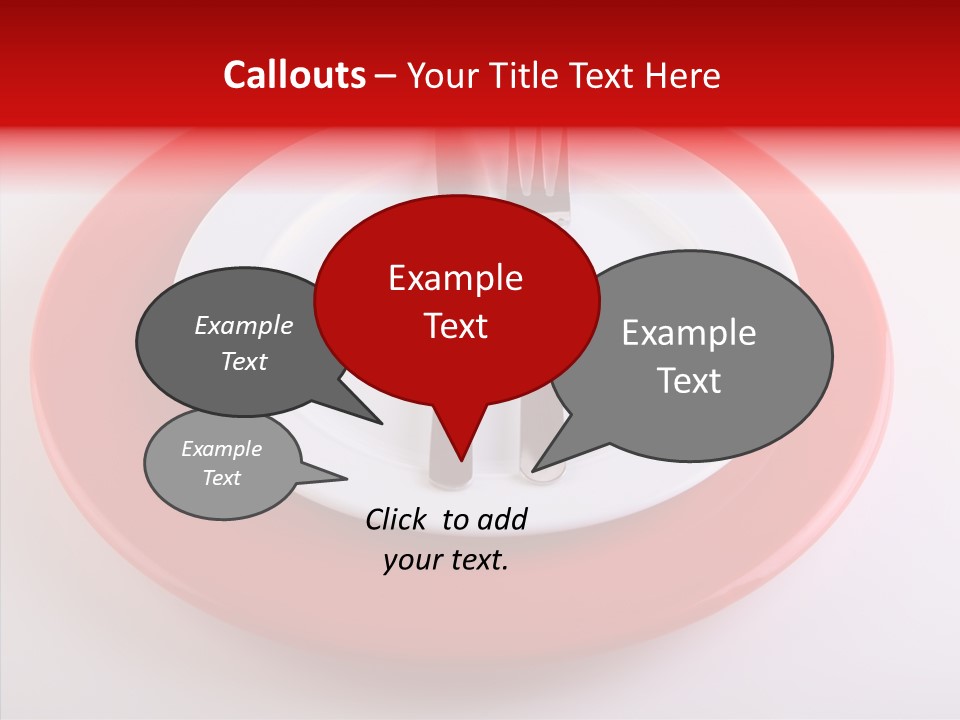 Teaspoon Setting Bistro PowerPoint Template