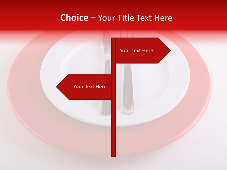 Teaspoon Setting Bistro PowerPoint Template