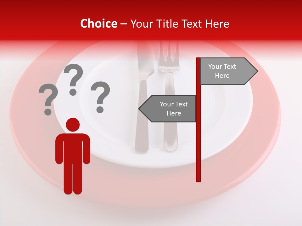 Teaspoon Setting Bistro PowerPoint Template