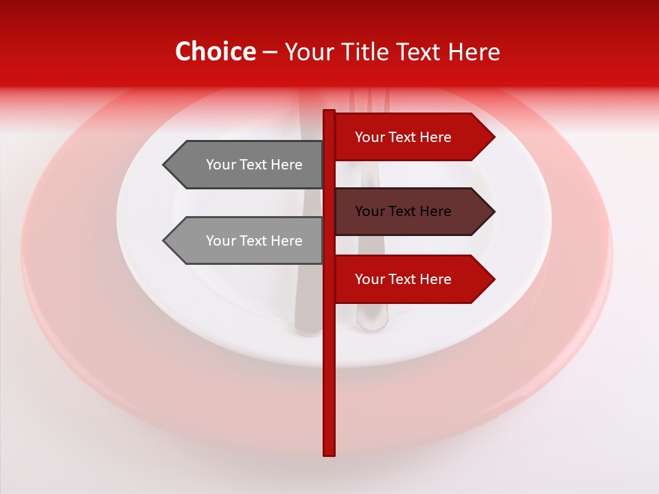 Teaspoon Setting Bistro PowerPoint Template