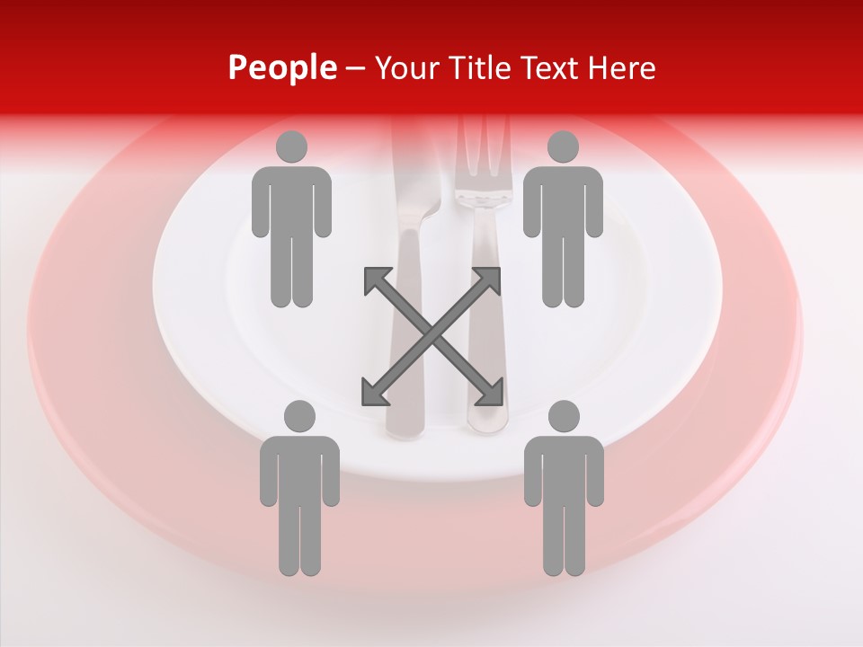 Teaspoon Setting Bistro PowerPoint Template