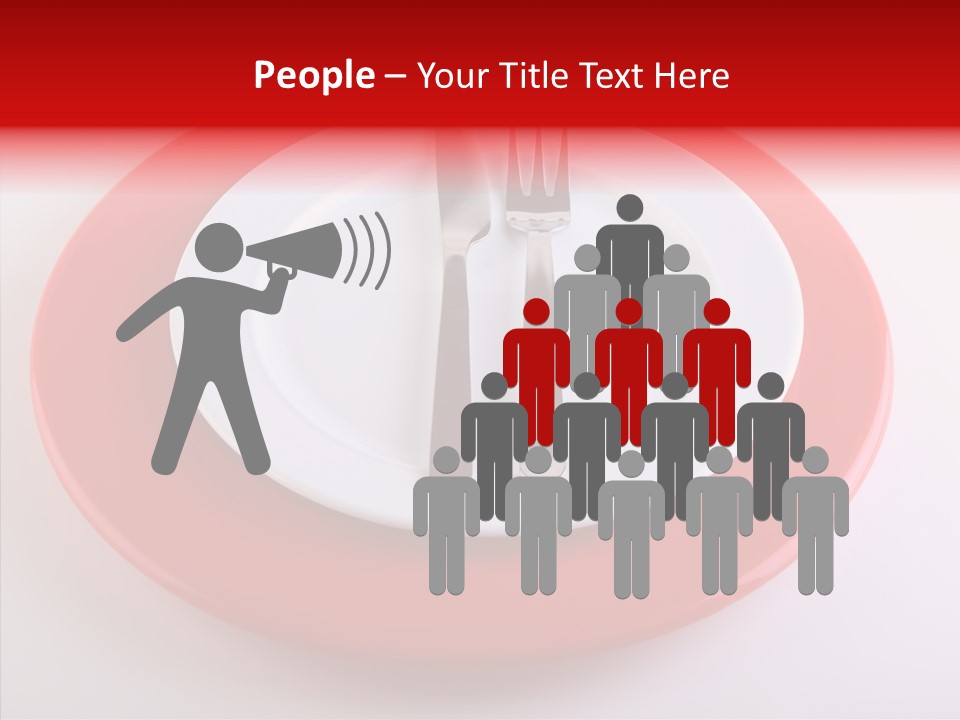 Teaspoon Setting Bistro PowerPoint Template