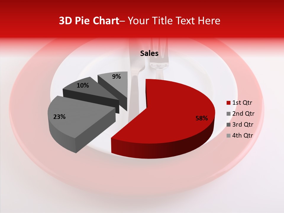 Teaspoon Setting Bistro PowerPoint Template