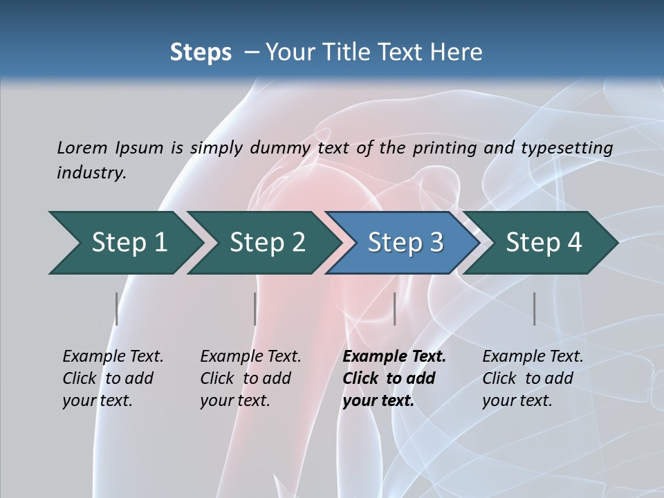 Inflammation Arthritis Pain PowerPoint Template