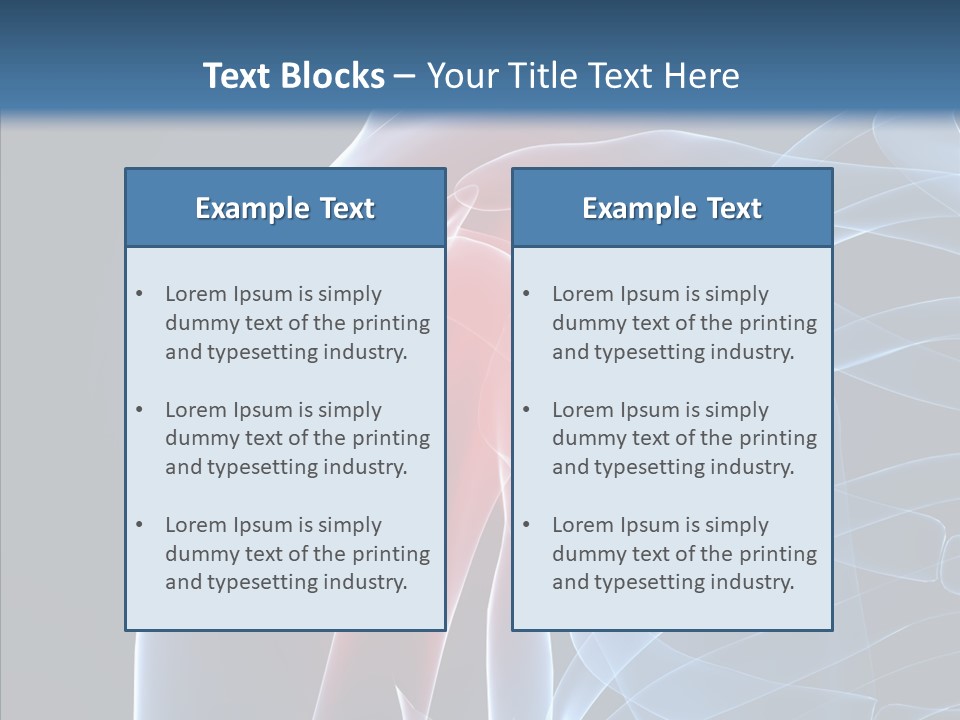 Inflammation Arthritis Pain PowerPoint Template