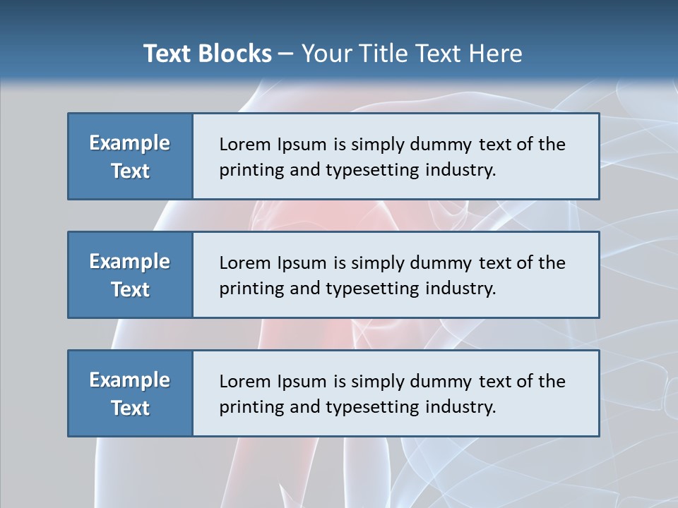 Inflammation Arthritis Pain PowerPoint Template