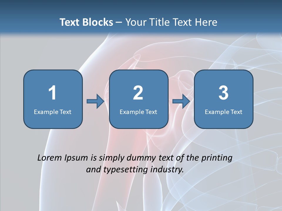 Inflammation Arthritis Pain PowerPoint Template