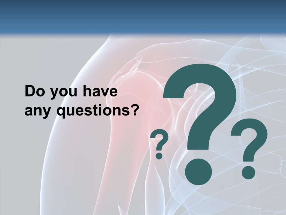 Inflammation Arthritis Pain PowerPoint Template