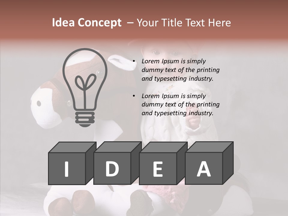 Cute Eyed Eyes PowerPoint Template