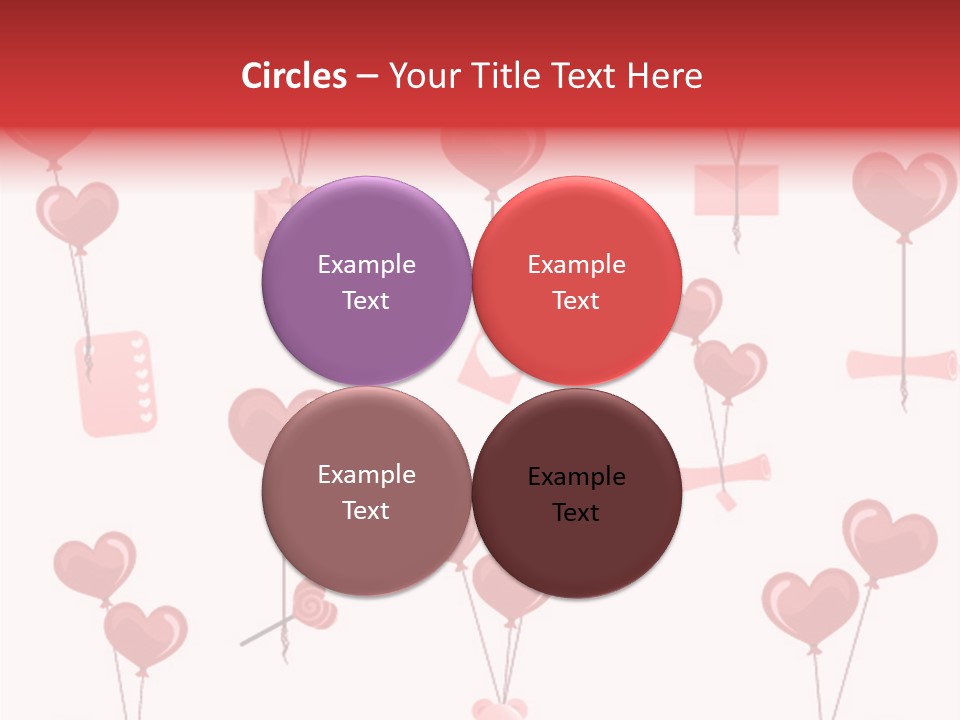Clip Love Lollipop PowerPoint Template