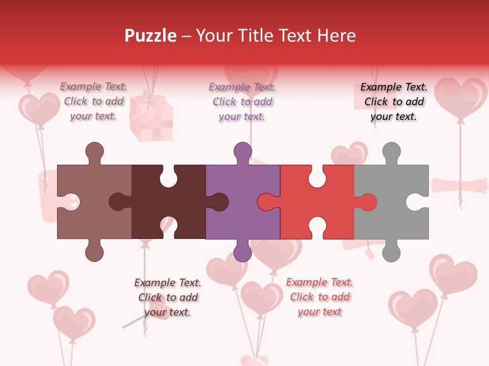 Clip Love Lollipop PowerPoint Template