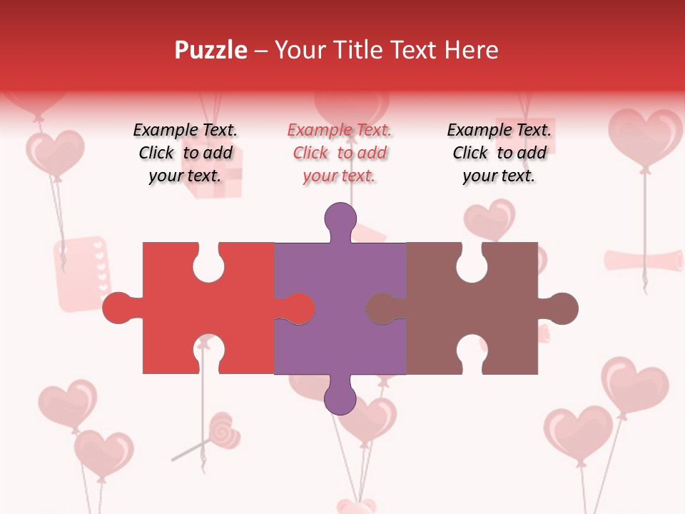 Clip Love Lollipop PowerPoint Template