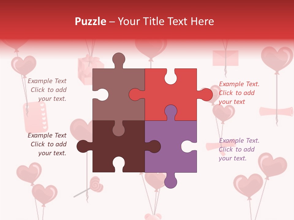 Clip Love Lollipop PowerPoint Template