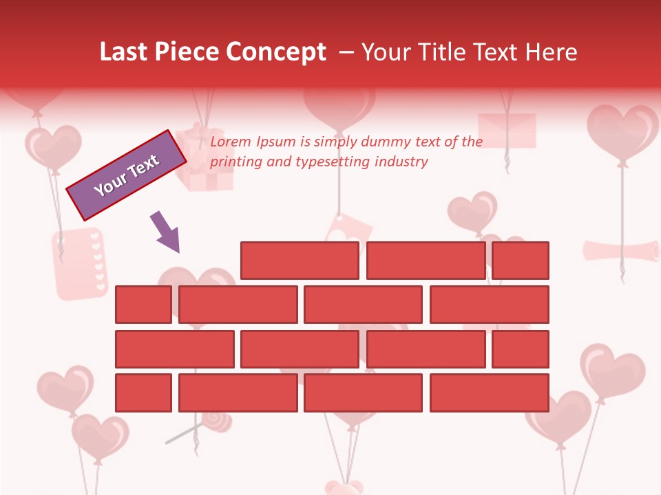 Clip Love Lollipop PowerPoint Template