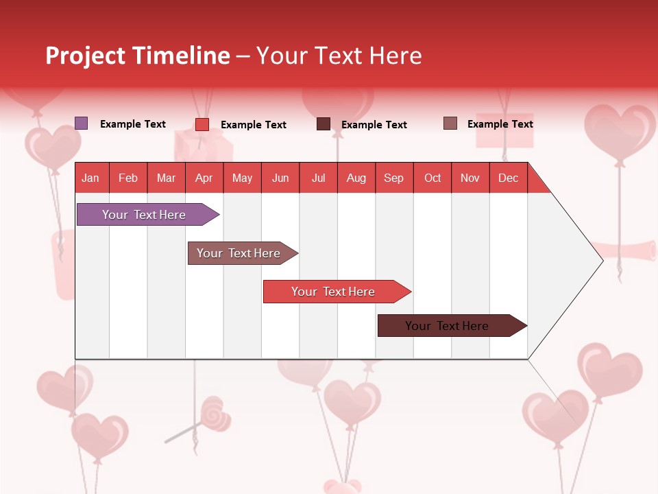 Clip Love Lollipop PowerPoint Template