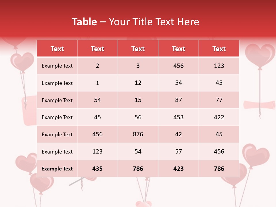 Clip Love Lollipop PowerPoint Template