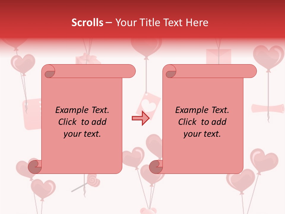 Clip Love Lollipop PowerPoint Template