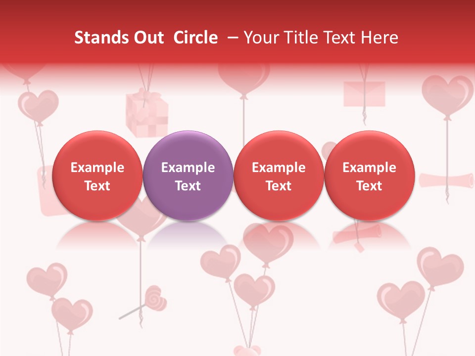 Clip Love Lollipop PowerPoint Template