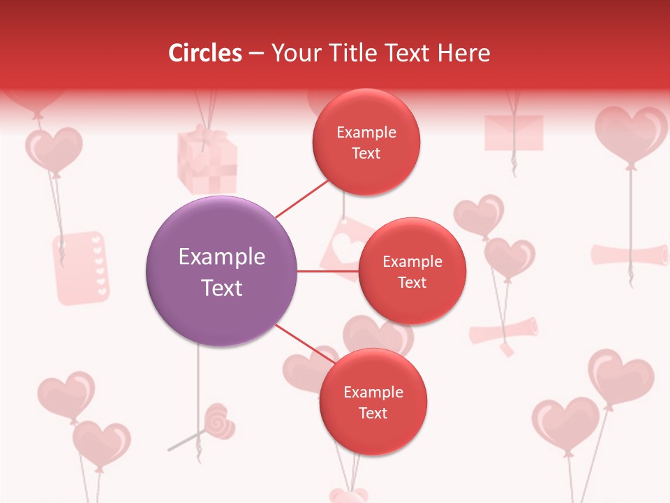 Clip Love Lollipop PowerPoint Template