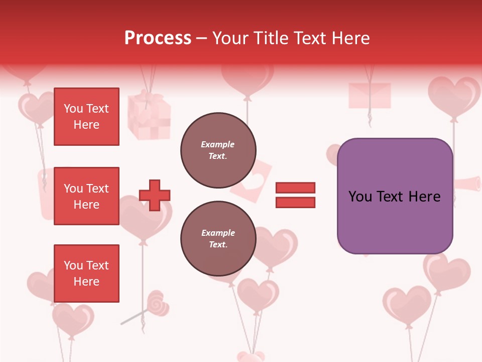 Clip Love Lollipop PowerPoint Template