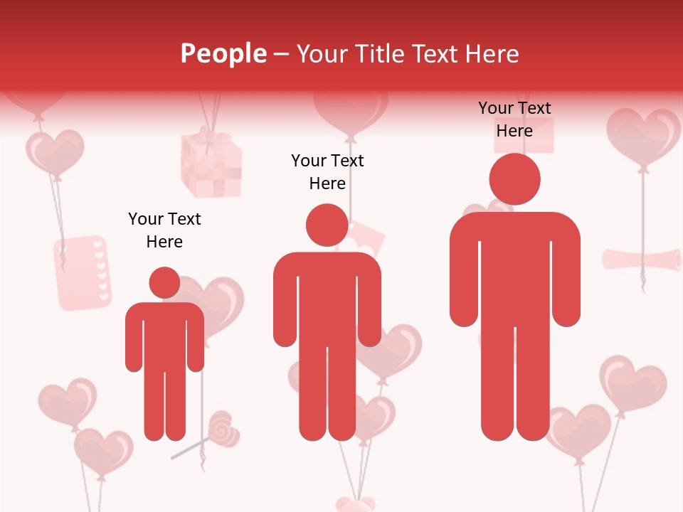 Clip Love Lollipop PowerPoint Template