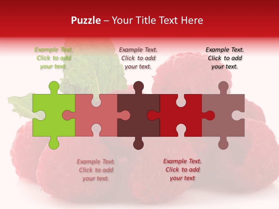 Closeup Life Flavor PowerPoint Template