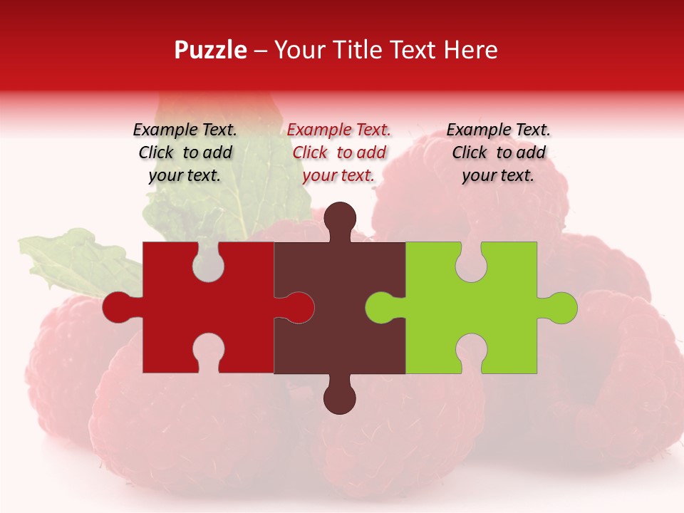 Closeup Life Flavor PowerPoint Template