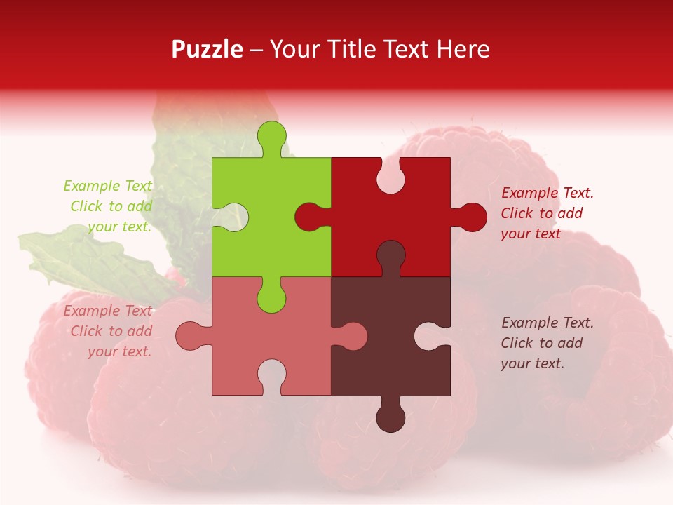 Closeup Life Flavor PowerPoint Template