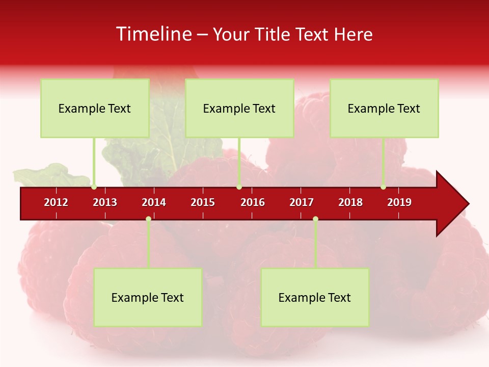 Closeup Life Flavor PowerPoint Template