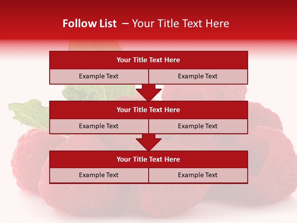 Closeup Life Flavor PowerPoint Template