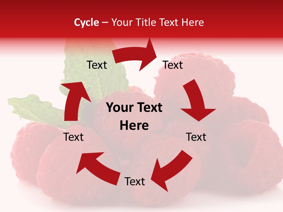 Closeup Life Flavor PowerPoint Template