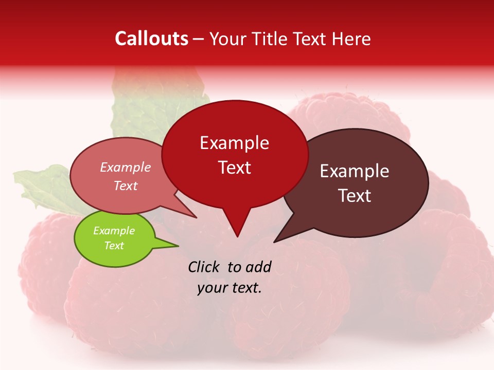 Closeup Life Flavor PowerPoint Template