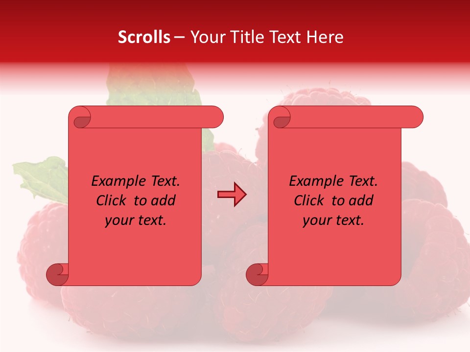 Closeup Life Flavor PowerPoint Template