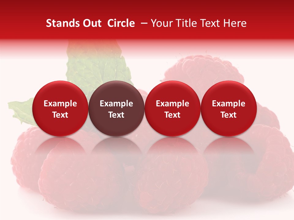 Closeup Life Flavor PowerPoint Template