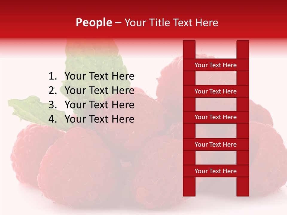 Closeup Life Flavor PowerPoint Template