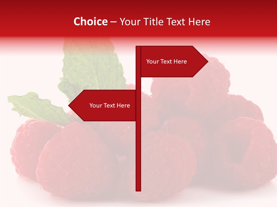 Closeup Life Flavor PowerPoint Template