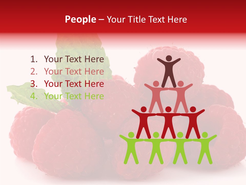 Closeup Life Flavor PowerPoint Template